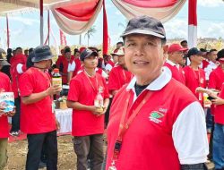 Wakil Ketua II DPRD Kabupaten Pesawaran Ir. Sarwoko Hadiri Panen Raya Jagung di Desa Sinar Jati Tegineneng