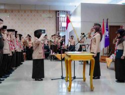 Ketua Kwartir Daerah (Kwarda) Gerakan Pramuka Lampung Jihan Nurlela Lantik Elfianah sebagai Ketua Mabicab Gerakan Pramuka Kabupaten Mesuji masa bakti 2025–2030