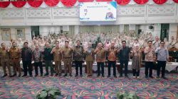 Wagub Jihan Nurlela Dampingi Wamen HAM Mugiyanto dalam Sosialisasi Penguatan Kapasitas HAM bagi ASN di Lingkungan Pemprov Lampung