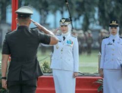 Jadi Inspektur Upacara Peringatan Hari Jadi Provinsi Lampung ke-62, Wagub Jihan Nurlela Tekankan Arah Pembangunan Lampung Maju, Berdaya Saing dan Kemandirian Ekonomi