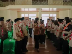 Pelantikan Pengurus Mabicab dan Kwarcab Gerakan Pramuka Lampung Timur  2022–2027,Wagub Jihan Nurlela Ajak Pengurus Ciptakan Kader Pramuka yang Unggul, Inklusif, dan Berdaya Saing