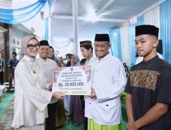 Safari Ramadan di Pringsewu Bawa Manfaat Nyata bagi Warga: Bantuan Sosial, Infrastruktur, hingga Sembako