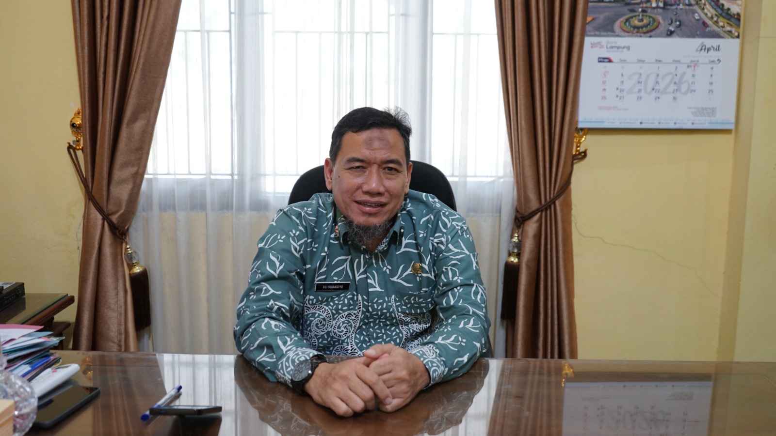 Kepala Dinas Kesehatan Kabupaten Pringsewu, Ali Subagiyo, S.ST., Ners.,