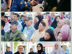 Wakil Gubernur Lampung Jihan Nurlela Serahkan Bantuan Pangan IPKP 2026 di Pekon Wonodadi Pringsewu