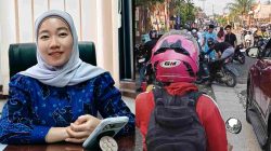Anggota DPRD Lampung Lesty Putri Soroti Jalan Rusak RA Basyid Fajar Baru Lamsel