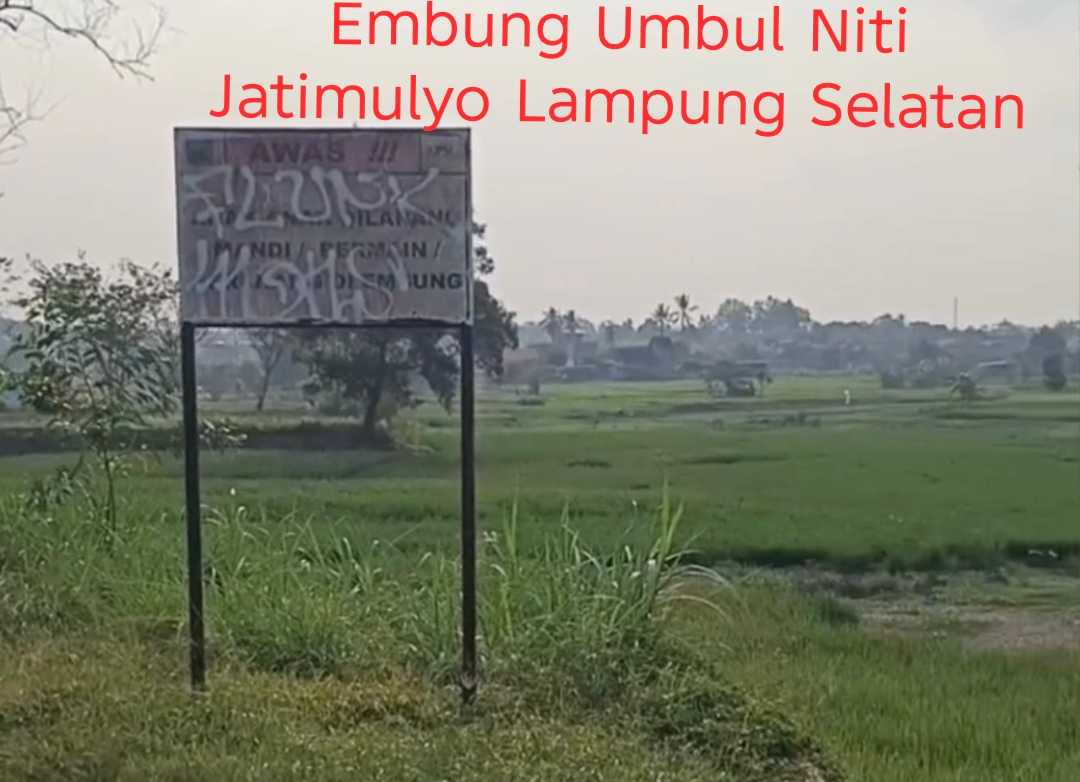 Embung Umbul Niti Jatimulyo Lampung Selatan