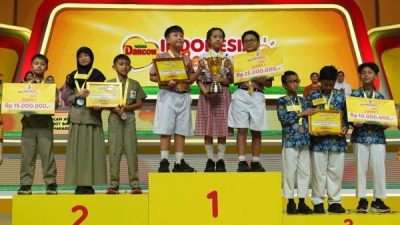 SD Fransiskus 2 Pahoman Bandar Lampung Keluar sebagai Juara DANCOW Indonesia Cerdas Season 2