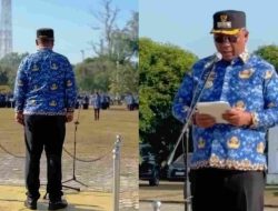 Plt Bupati Lampung Tengah I Komang Koheri Pimpin Apel Bulanan Korpri