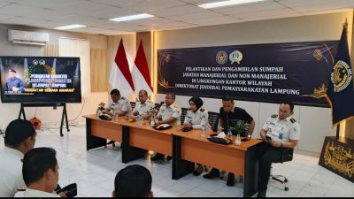 Kakanwil Ditjenpas Lampung Maulidi Hilal: Bedanya Pimpinan dan Leader