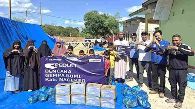 Seluruh BTS Pulih XLSMART Salurkan Bantuan Lanjutan bagi Masyarakat Terdampak Bencana di NTT