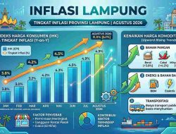 Inflasi Lampung Agustus 2026 Tetap Terkendali Ditengah Perkembangan Harga dan Pasokan