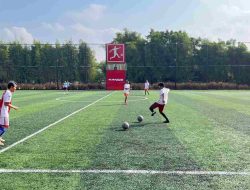 Tim Minisoccer PWI Lampung Gelar Latihan di Subanus, Bidik Final Porwanas 2027