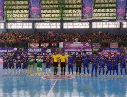 42 Tim Futsal Pelajar Lampung Ikuti Axis Nation Cup 2026 di GOR UIN RIL