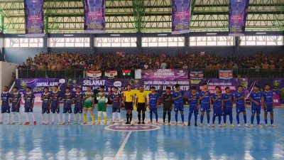 42 Tim Futsal Pelajar Lampung Ikuti Axis Nation Cup 2026 di GOR UIN RIL