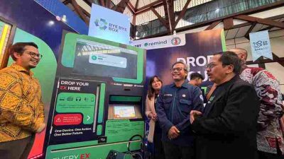 XLSMART Dorong Ekonomi Sirkular Bawa #ByeByeBox untuk Kelola E-Waste ke ITB