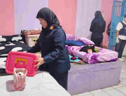 Kalapas Perempuan Bandar Lampung Pimpin Sidak dan Razia Gabungan Bersama BNN