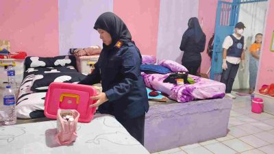Kalapas Perempuan Bandar Lampung Pimpin Sidak dan Razia Gabungan Bersama BNN