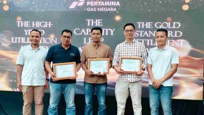 PGN Area Lampung Gelar Customer Gathering, 3 Pelanggan Industri Raih Penghargaan