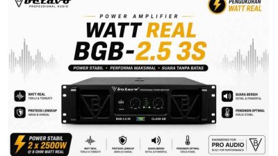 Betavo Audio Dorong Standar Baru: Spesifikasi Power Amplifier Harus Bisa Dibuktikan