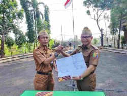 Pj Sekda Lampung Tengah Sulpakar Sertijab Plt Kadis Kehutanan Hendika Jaya Putra