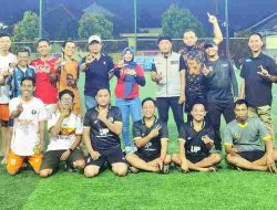 Manajer Minisocer PWI Lampung Mayang Suri Djausal Berikan Dukungan Langsung kepada Pemain saat Berlatih
