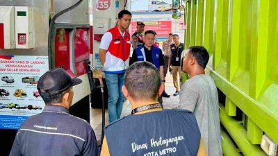 Pertamina Patra Niaga Regional Sumbagsel Pastikan Stok BBM di Kota Metro Tersedia, Perkuat Pemantauan dan Pengawasan Penyaluran