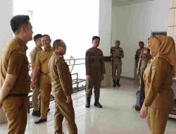 Keliling OPD, Pj Sekda Lamteng Sulpakar Soroti Disiplin ASN hingga Kebersihan Kantor