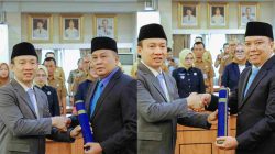 Pemprov Lampung Lantik Dua Pejabat Pimpinan Tinggi Pratama: Lukman Pura sebagai Direktur RSUD Dr. H. Abdul Moeloek Provinsi Lampung, Gadriyanto Abung sebagai Kasatpol Pamong Praja Provinsi Lampung
