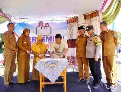 Bupati Pringsewu Resmikan UPT SDN 1 Gunungraya sebagai Sekola Definitif