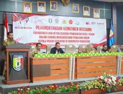 Calon Kapekon se-Kabupaten Pringsewu Komitmen Sukseskan Pemilihan Kepala Pekon Serentak 2026