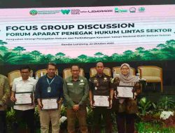 BBTNBBS Gelar Focus Group Discusssion Aparat Penegak Hukum di Bandar Lampung Perkuat Sinergi Lintas Sektor Untuk Melindungi Kawasan Konservasi